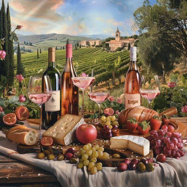 Exploration du vin rosé : variétés et accords mets